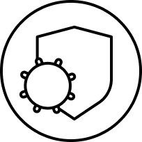 Защищает от вирусов